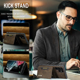 2 In 1 Wallet Magnetic Leather Case For Samsung