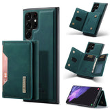 2 In 1 Wallet Magnetic Leather Case For Samsung
