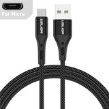 3A Fast Charging Cable Wire For Type-C & Micro