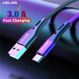3A Fast Charging Cable Wire For Type-C & Micro