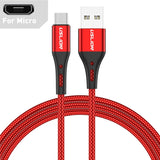 3A Fast Charging Cable Wire For Type-C & Micro