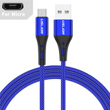3A Fast Charging Cable Wire For Type-C & Micro