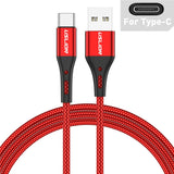 3A Fast Charging Cable Wire For Type-C & Micro