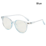 Anti Blue Light PC Frame Resin Lens Blocking Radiation Trend Clear Lenses Transparent Glasses