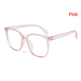 Anti Blue Light PC Frame Resin Lens Blocking Radiation Trend Clear Lenses Transparent Glasses