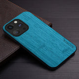 Bamboo Wood Pattern Leather Case for iPhone