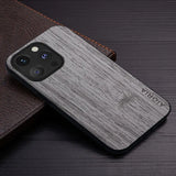 Bamboo Wood Pattern Leather Case for iPhone