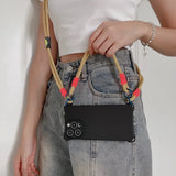 Cute crossbody Shoulder strap lanyard Cases for iPhone