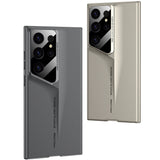 Titanium Gray Paint Hard Plastic Thin Shell Case For Samsung