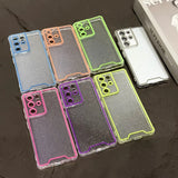 Luxury Luminous Neon Transparent Soft Case For Samsung