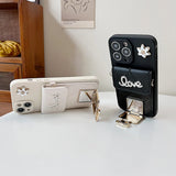 Luxury Rhinestone perfume Bottle Mirror Mobile Phone Case For iPhone