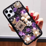Luxury Sparkling perfume Bottle Diamond Case For iPhone