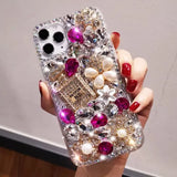 Luxury Sparkling perfume Bottle Diamond Case For iPhone