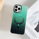 Luxury Magnetic Gradient Color Slim Case for iPhone