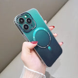 Luxury Magnetic Gradient Color Slim Case for iPhone