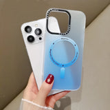 Luxury Magnetic Gradient Color Slim Case for iPhone