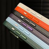 Lychee Pattern Hard PC For Magnetic Thin Case For iPhone