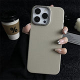 Lychee Pattern Hard PC For Magnetic Thin Case For iPhone
