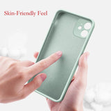 Original Liquid Silicone Shockproof Case For iPhone