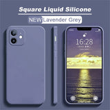 Original Liquid Silicone Shockproof Case For iPhone