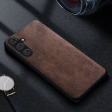 Premium Retro Business Style Luxury leather Phone Case for Samsung