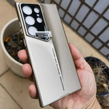 Titanium Gray Paint Hard Plastic Thin Shell Case For Samsung