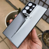 Titanium Gray Paint Hard Plastic Thin Shell Case For Samsung