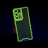 Luxury Luminous Neon Transparent Soft Case For Samsung