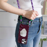Crossbody Lanyard Wave Mirror Phone Case for IPhone