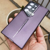 Titanium Gray Paint Hard Plastic Thin Shell Case For Samsung