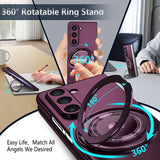 360° Magnetic Rotate Holder Phone Case for Samsung Z Fold/Flip 6 5 4 3