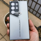 Titanium Gray Paint Hard Plastic Thin Shell Case For Samsung