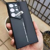 Titanium Gray Paint Hard Plastic Thin Shell Case For Samsung