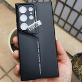 Titanium Gray Paint Hard Plastic Thin Shell Case For Samsung