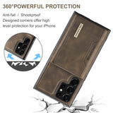 2 In 1 Wallet Magnetic Leather Case For Samsung