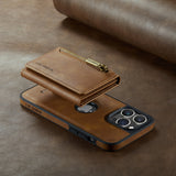 iPhone용 2 In 1 분리형 자석 가죽 지갑 케이스