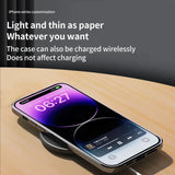 iPhone용 정품 소가죽 도금 가죽 케이스