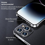 iPhone용 정품 소가죽 도금 가죽 케이스