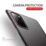 삼성용 슬림 매트 휴대폰 케이스