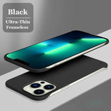 0.3mm Ultra Thin Frameless Hard PC Case For iPhone