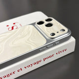 Water Ripple Lens Protection Case for iPhone