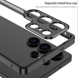 Aluminum Alloy Frame Bumper Metal Lens Phone Case for Samsung