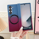 Candy Color Gradient Magnetic Phone Case for Samsung Z Fold 6 5 4 3