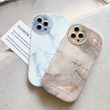 Premium Marble Pattern Case For iPhone