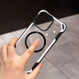 Panda Design Magnetic Transparent Phone Case For iPhone