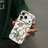 Geometric Graffiti Magnetic Hard Shockproof Phone Case for iPhone