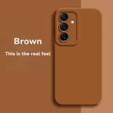 Liquid Silicone Silky Smooth Classic Phone Case for Samsung