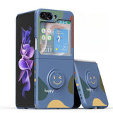 Smiley Liquid Silicone Kickstand Case for Samsung