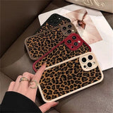 Stylish Leopard Print Soft Case for IPhone