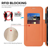 Business Magnetic Flip Leather Shockproof Case for iPhone
